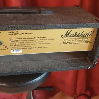 Marshall Valvestate 8100 100W Hybrid Guitar Amp Head- Faulty Knobs (Spares/Repair)- 90s Metal Monster - UK image 5