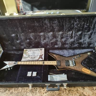 RARE Dean Dimebag Darrell ML Roots from Dime's House Signed by Zakk Wylde image 1