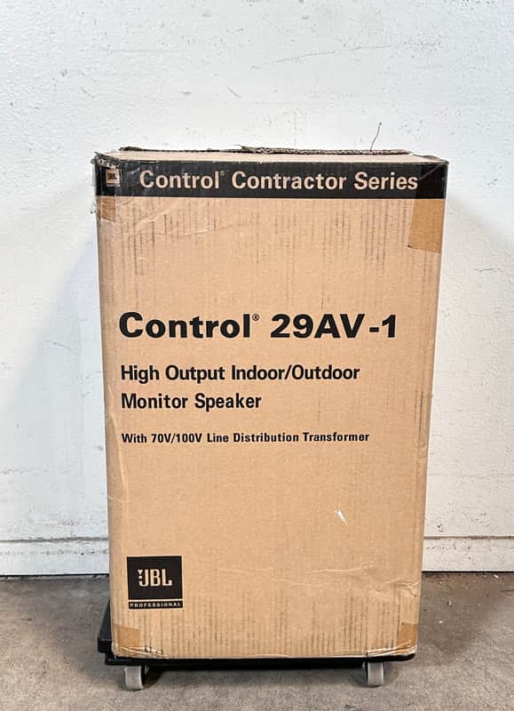 (New) JBL Control 29AV 8" Indoor/Outdoor Commercial 70v Speaker image 1