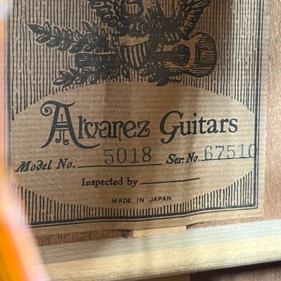 Alvarez 5018 - Sunburst 12-String Acoustic Guitar with Hard Case image 24