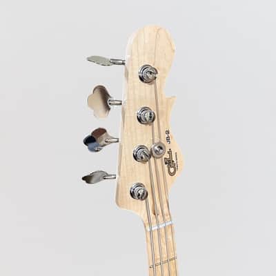 G&L Tribute JB-2 4 String Electric Bass Guitar - Shell Pink image 6