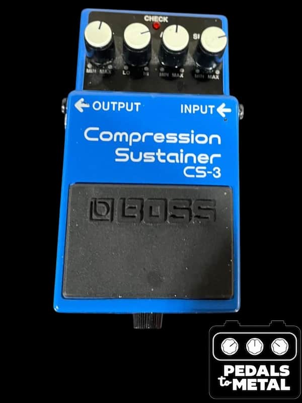 Boss CS-3 Compression Sustainer (Black Label) 1986 - 1992 - Blue - X16335 image 1