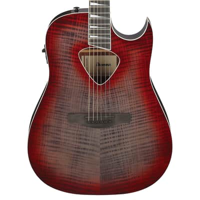 Ibanez ALT50FARDB Acoustic Electric Guitar Red Doom Burst High Gloss image 1
