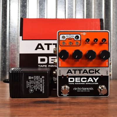 Electro-Harmonix EHX Attack Decay Tape Reverse Simulator Guitar Effect Pedal image 2