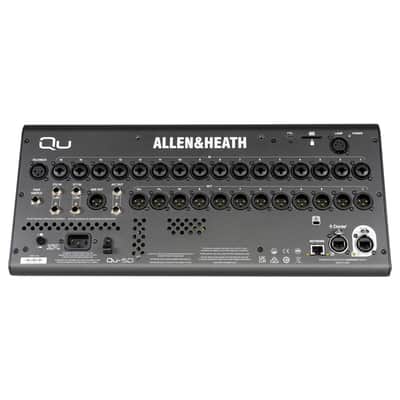 Allen & Heath Qu-5D 38-Channel Digital Mixer with Dante, 96kHz XCVI Core, 6 Multi-FX Engines, 7" Touchscreen, Motorized Faders, USB-C Interface & SD Recording image 5