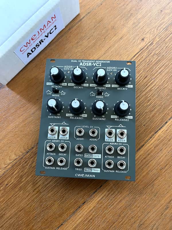 Cwejman ADSR-VC2 Dual VC Transient Generator - Grey image 1
