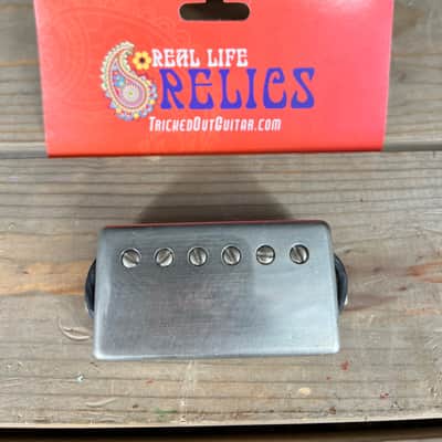 Real Life Relics Aged Seymour Duncan SH-1B Pickup Nickel Cover    [DO5]