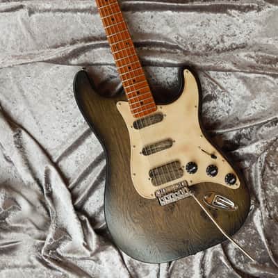 GB Liuteria Traditional Strato VegaTrem - strat style - Bog Oak image 21