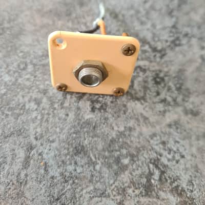 Gibson Les Paul jack socket, plate & screws Switchcraft 1960s 1970s image 6