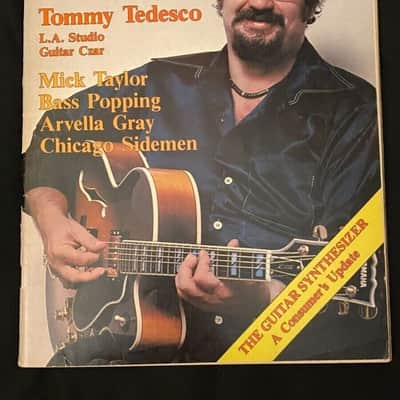 TOMMY TEDESCO (Wrecking Crew Session Guitarist) POSTER & Signed Program image 5