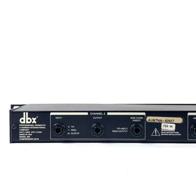 dbx 266A Project 1 Compressor / Gate 1990s - Black MIU TGHM image 7
