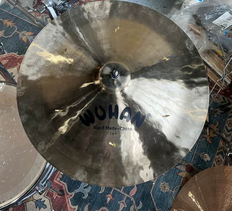 Wuhan China Cymbal - 16" with Rivets image 1