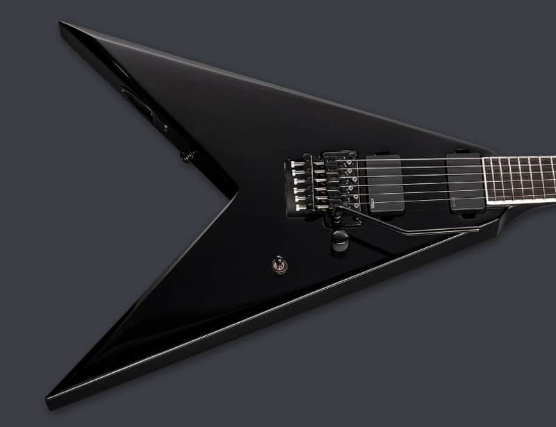 PRE-ORDER - 2026 LTD DELUXE NV-1000 CLASSIC V GUITAR / BLACK image 1