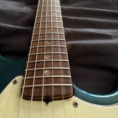 Vintage Fender Mustang Competition Burgundy Matching Headstock 1970 image 4