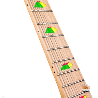 Ibanez JEM777 30th Anniversary Steve Vai - Loch Ness Green image 11