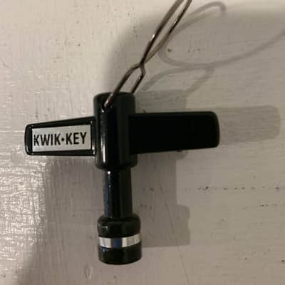 Vintage & Rare Drum Key Kwik-Key Black 80's image 2