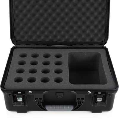 Gator GM-16-MIC-WP Waterproof Injection-molded 16 Microphone Case image 1