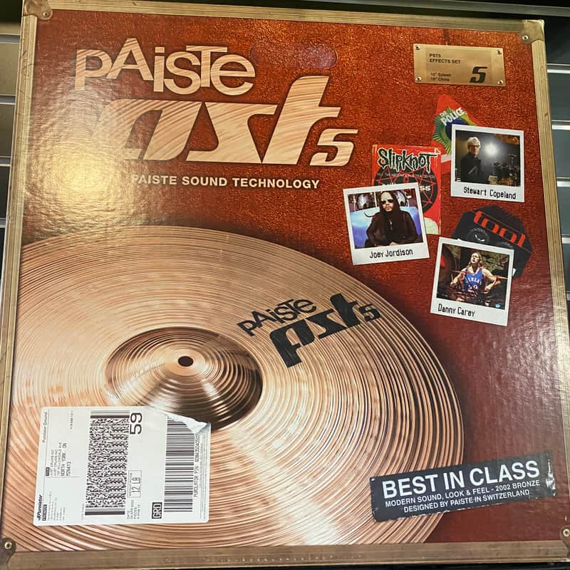 Paiste PST5 Effects Cymbal Pack image 1