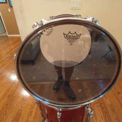 Yamaha Vintage made in Japan club the custom 14 round x 12 floor tom top of the line drum image 8
