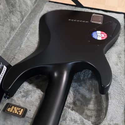 ESP Horizon NT-7B E-II BRAND NEW! Satin Black Matte 7 String Baritone EMG 2015 NOS New Old Stock 40th Anniversary Seven String Guitar image 16