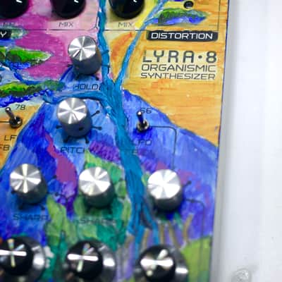 Soma Laboratory Lyra-8 Custom Painted (Red Horse); White; NEW; Organismic Synthesizer image 3