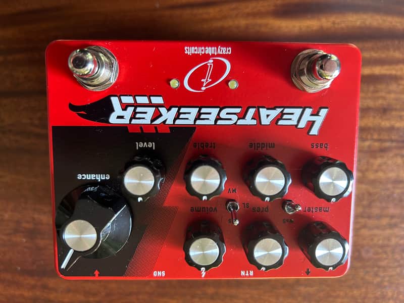 Heatseeker Overdrive 2026 - Gloss Ref: Compact, Handbuilt Tube Pedal