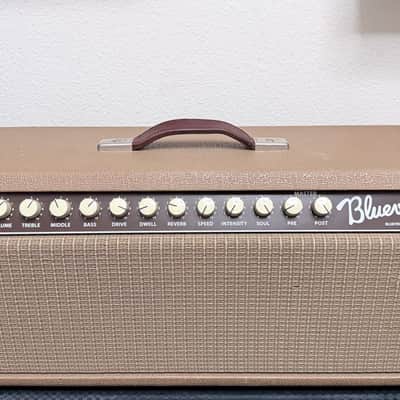 Bluetron Blueverb Hand Wired Tube Guitar Head 00’s - Brown Bild 2