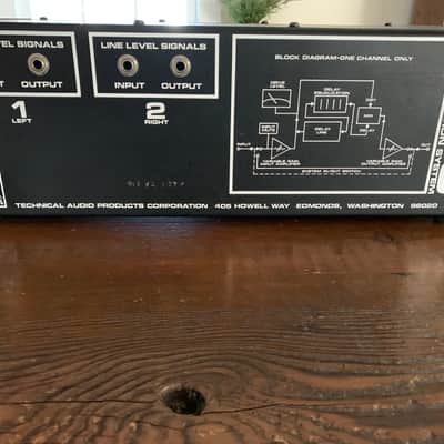 TAPCO 4400 Stereo Spring Reverb 1970's - black image 8