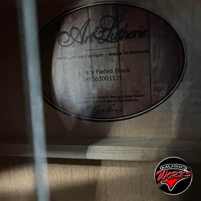 Art & Lutherie   Legacy Faded Black image 4