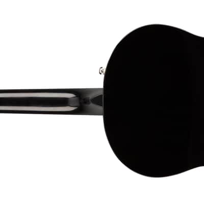 Fender CN-60S Nylon, Walnut Fingerboard - Black image 2