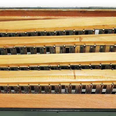 Vintage Hohner Accordina VII C Griff Button Accordion 120 Bass, made in Germany, with New Straps, Original Accordeone de Botones, 2671 image 12