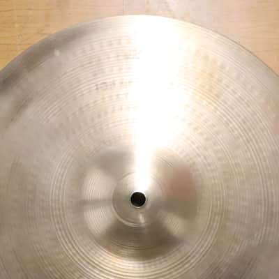Zildjian 14" New Beat Hi-Hat Cymbals Vintage 1980's image 7