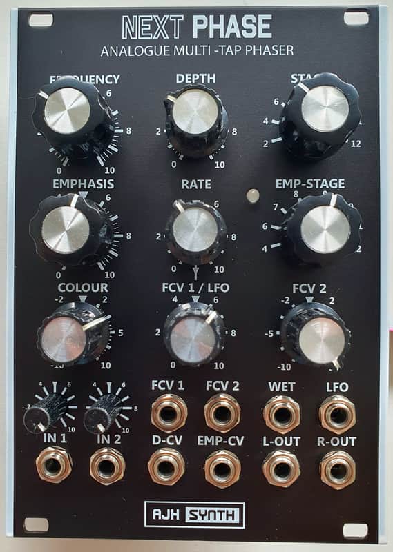 AJH Synth Next Phase Stereo Phaser (Black) Bild 1