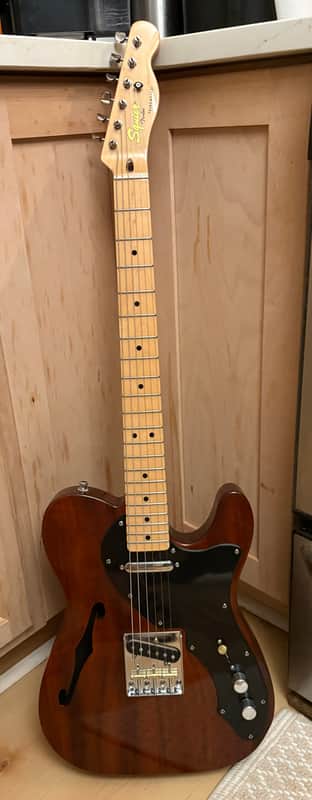 Squier Classic Vibe Telecaster Thinline Electric Guitar | Reverb