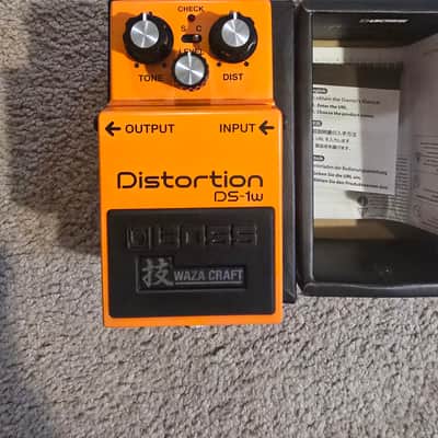Boss DS-1W Distortion Waza Craft 2022 - Present - Orange image 9