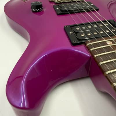 1986 PRS Standard Electric Guitar - Magenta Pearl image 3