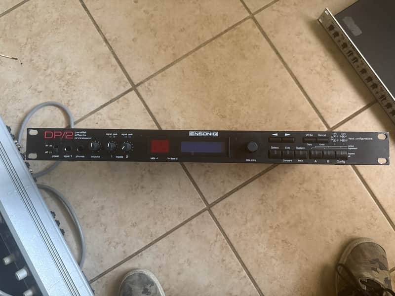 Ensoniq DP/2 Parallel Effects Processor 1990s - Black image 1