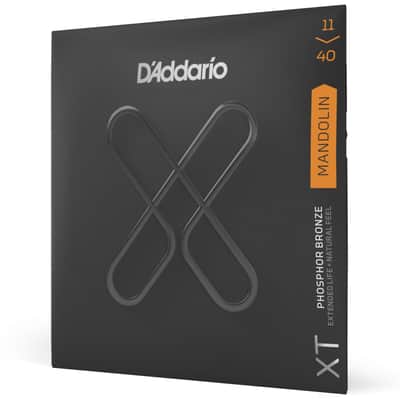 D'Addario XT Coated Phosphor Bronze Mandolin Strings, Medium 11-40 image 1