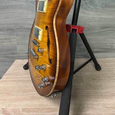 Carvin SH575 Semi-Hollow Electric Synth Access Guitar Piezo w/ Case #2818 image 6
