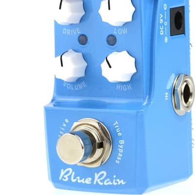 Joyo JF-311 Emerald (Overdrive) True Bypass Mini Pedal w/ Patch Cables image 12