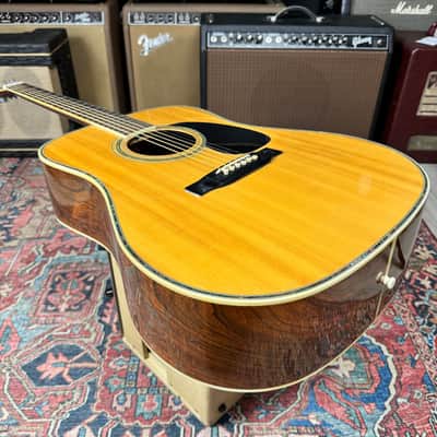 70's K Country Brazilian Rosewood by Kasuga D-350C X-Braced image 24