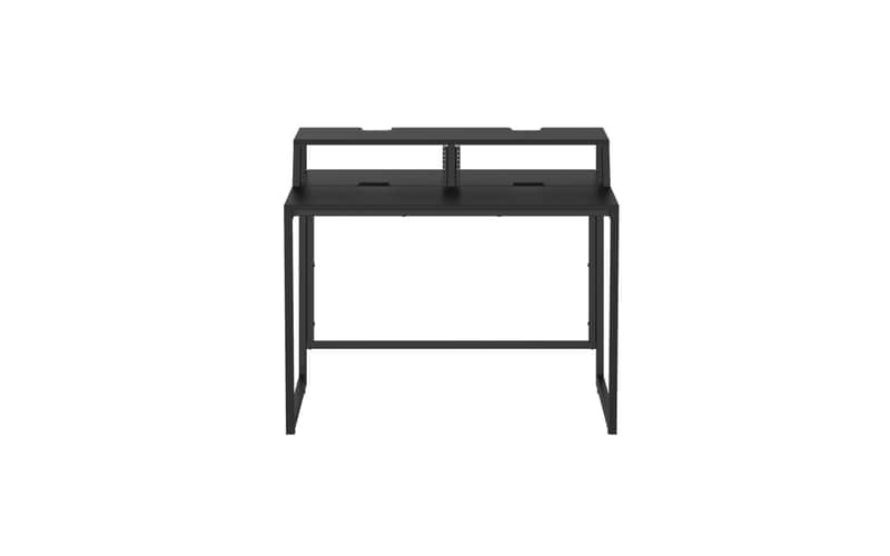 Wavebone Star Rover™ Studio Desk with Keyboard Tray - Black Finish image 1