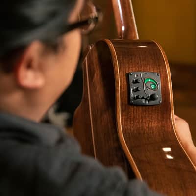 Ortega RCE159MN Performer Series Solid Cedar Top Mahogany Neck Cutaway Nylon 6-String Classical Acoustic-Electric Guitar w/Gig Bag image 21