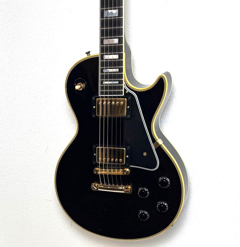 Gibson Custom Shop Historic Les Paul Custom R7 2001 - Black image 1