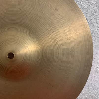 Zildjian 14" A. Zildjian '70s Stamp New Beat Hi-Hat Cymbal image 4
