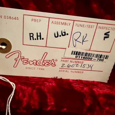Fender American Stratocaster 60th Anniversary Diamond Edition 2006 Sunburst TIME CAPSULE UNPLAYED! USA Limited Edition Strat Guitar image 9