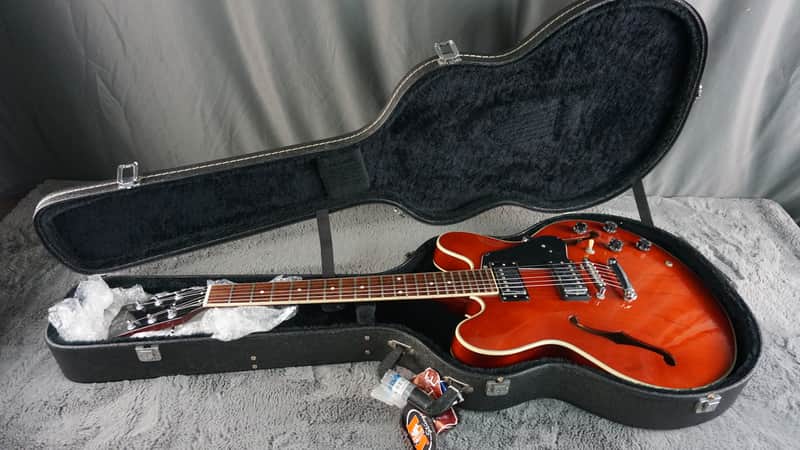 Tony Smith ES-335 Semi Hollow Electric - Cherry | Reverb