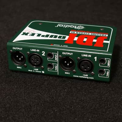Radial JDI Duplex MK4 Stereo DI Box  Stereo Passive Direct DI Box image 3