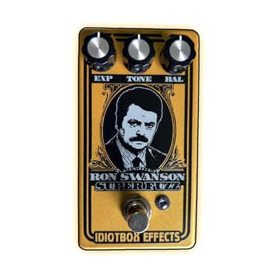 Reverb.com listing, price, conditions, and images for idiotbox-effects-ron-swanson-super-fuzz