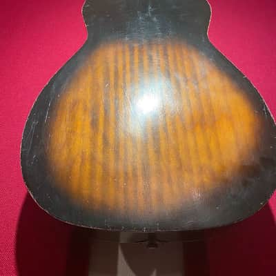 Harmony USA Stella H929 Parlor Guitar Late 1950s Sunburst image 3